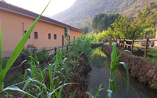 Exteriores del albergue